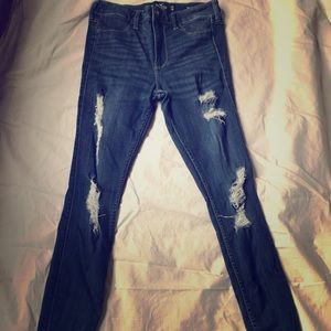 Hollister Jeans High Rise Distressed size 27 (4)